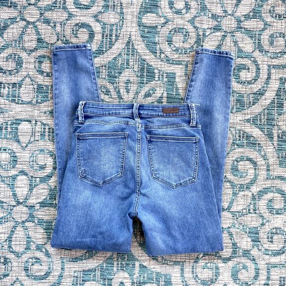 Kut from the Kloth Mia Skinny Jeans Women's Dark Wash - Size 4 - Picture 3 of 9